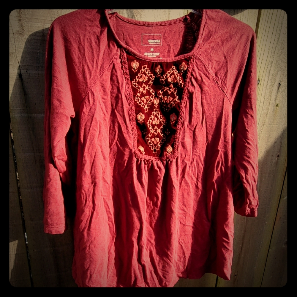 3/4 length Sonoma Top